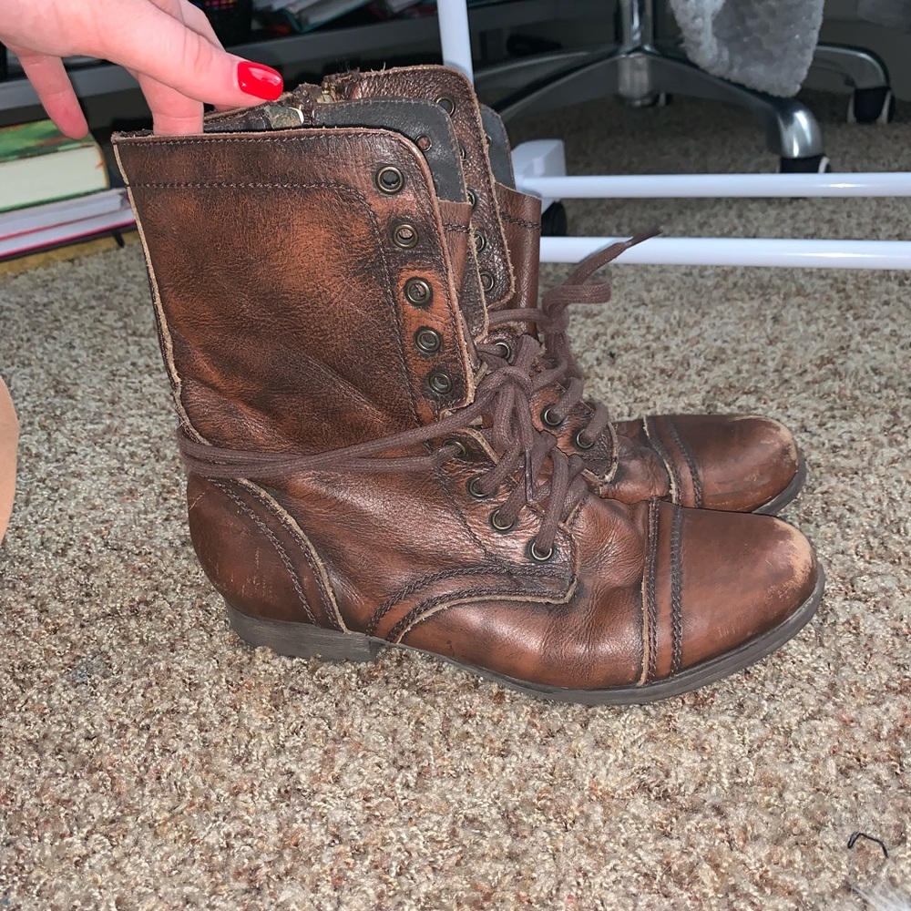 Steve Madden Combat Boots